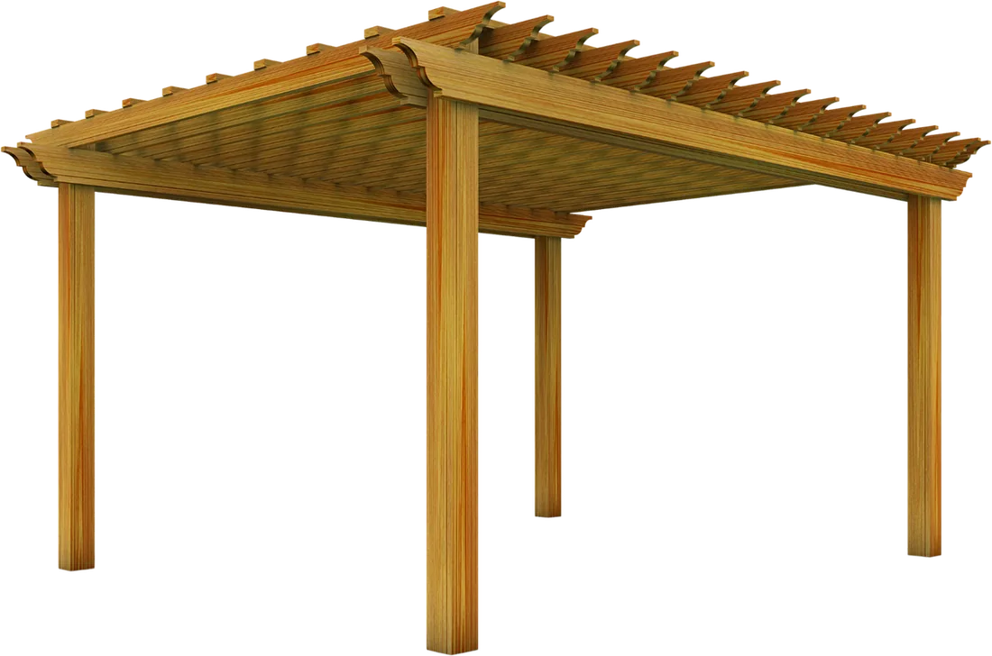 Pérgola de madeira